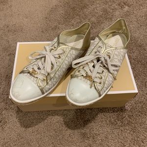 Michael Kors Logo Embellished Designer Sneakers
